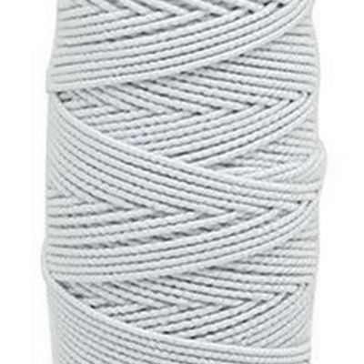 Нитка - резинка Спандекс 25 м (уп-10шт)-белые - купить в Нефтеюганске. Цена: 35.65 руб.