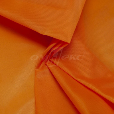 Ткань  подкладочная, Таффета 170Т цвет оранжевый 021С, шир. 150 см - купить в Нефтеюганске. Цена 43.06 руб.