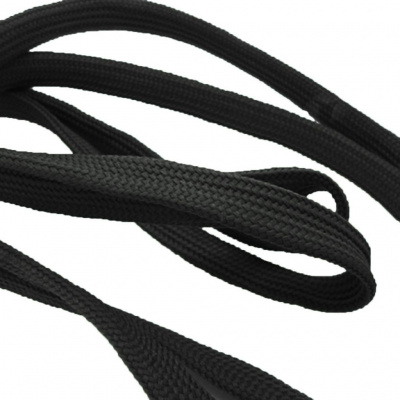 Шнурки т.5 110 см черный - купить в Нефтеюганске. Цена: 23.25 руб.