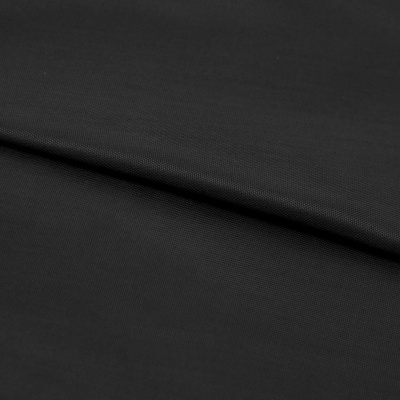 Ткань подкладочная Таффета, 48 гр/м2, шир.150см, цвет чёрный - купить в Нефтеюганске. Цена 55.19 руб.