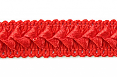 Тесьма декоративная "Самоса" 091, шир. 20 мм/уп. 33+/-1 м, цвет красный - купить в Нефтеюганске. Цена: 304.43 руб.