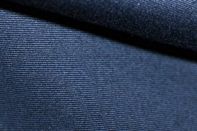 Ткань костюмная 8874/3, цвет темно-синий, 100% полиэфир - купить в Нефтеюганске. Цена 433.60 руб.