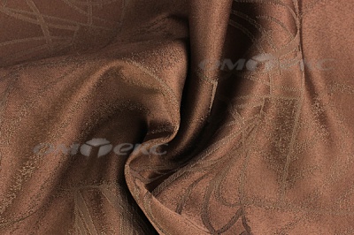 Портьерная ткань BARUNDI (290см) col.8 шоколад - купить в Нефтеюганске. Цена 528.28 руб.