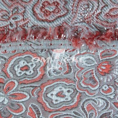 Ткань костюмная жаккард, 135 гр/м2, шир.150см, цвет красный№12 - купить в Нефтеюганске. Цена 441.92 руб.