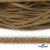 Шнур плетеный d-6 мм круглый, 70% хлопок 30% полиэстер, уп.90+/-1 м, цв.1074-бежевый - купить в Нефтеюганске. Цена: 594 руб.