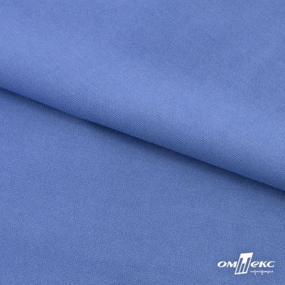 Трикотажное полотно Джерси Понте-де-Рома, 95% / 5%, 150 см, 290гм2, цв. серо-голубой, м - купить в Нефтеюганске. Цена 297 руб.