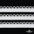 Резинка бельевая ажурная #6419, шир.10 мм, цв.белый - купить в Нефтеюганске. Цена: 7.49 руб.