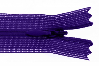 Молния потайная Т3 866, 20 см, капрон, цвет фиолетовый - купить в Нефтеюганске. Цена: 5.27 руб.