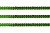 Пайетки "ОмТекс" на нитях, SILVER-BASE, 6 мм С / упак.73+/-1м, цв. 4 - зеленый - купить в Нефтеюганске. Цена: 484.77 руб.