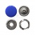Кнопка рубашечная (закрытая) 9,5мм - эмаль, цв.168 - голубой - купить в Нефтеюганске. Цена: 4.77 руб.