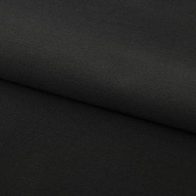 Костюмная ткань с вискозой "Меган", 210 гр/м2, шир.150см, цвет чёрный - купить в Нефтеюганске. Цена 382.42 руб.