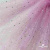 Сетка Фатин Глитер Спейс, 12 (+/-5) гр/м2, шир.150 см, 16-12/розовый - купить в Нефтеюганске. Цена 200.04 руб.