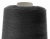 Швейные нитки (армированные) 28S/2, нам. 2 500 м, цвет чёрный - купить в Нефтеюганске. Цена: 139.91 руб.