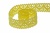 Тесьма кружевная 0621-1059, шир. 20 мм/уп. 20+/-1 м, цвет 017-жёлтый - купить в Нефтеюганске. Цена: 507.67 руб.