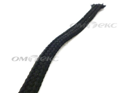 Шнурки т.3 200 см черн - купить в Нефтеюганске. Цена: 21.69 руб.