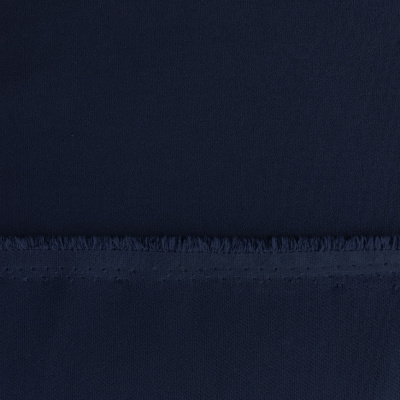 Костюмная ткань "Элис", 220 гр/м2, шир.150 см, цвет т.синий - купить в Нефтеюганске. Цена 308 руб.