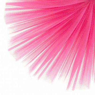 Фатин , 100% полиэфир, 12 г/м2, 300 см. 97/розовый - купить в Нефтеюганске. Цена 96.31 руб.