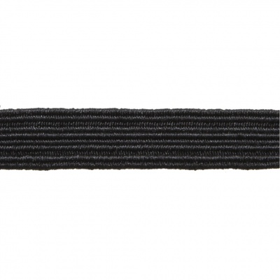 Резинка продежка С-52, шир. 7 мм (20 шт/10 м), цвет чёрный - купить в Нефтеюганске. Цена: 1 338.93 руб.