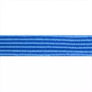 Резиновые нити с текстильным покрытием 113 - бирюза