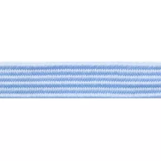 Резиновые нити с текстильным покрытием 108 - голубой